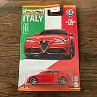 USトイフェア限定 マッチボックス 2016 アルファロメオ ジュリア Amazon | マッチボックス MATCHBOX ITALYシリーズ 2016 ALFA